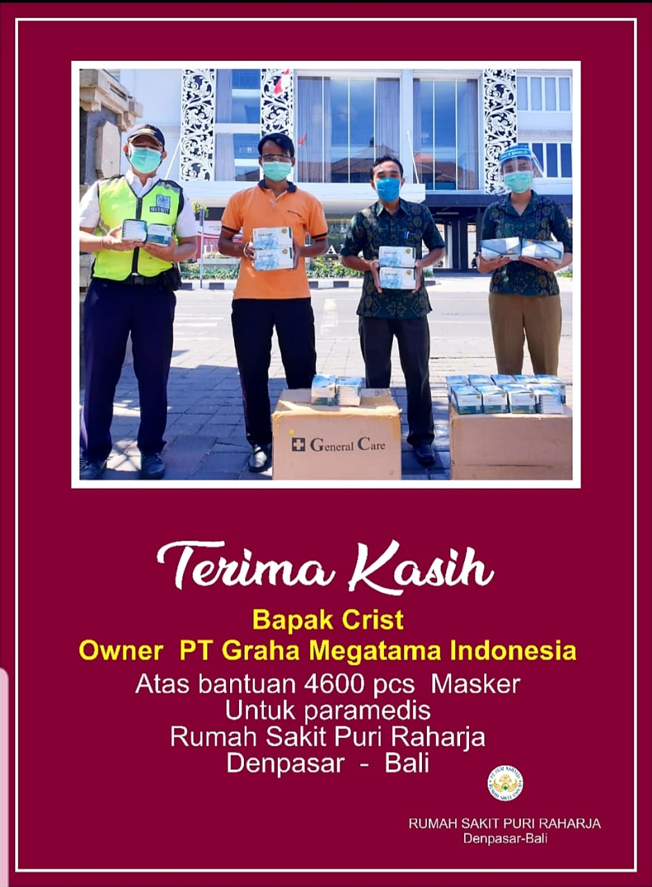Terima kasih kepada Bapak Crist Owner PT. Graha Megatama Indonesia 
