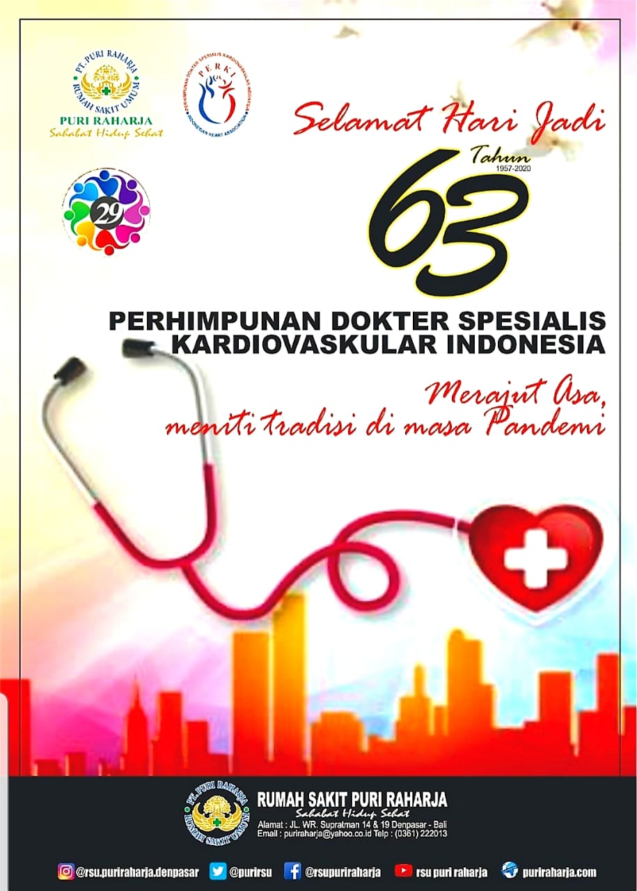 Selamat Hari Jadi 63 Tahun Perhimpunan Dokter Spesialis Kardiovaskular Indonesia