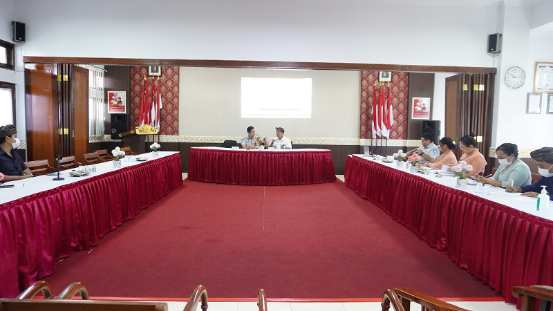 KEGIATAN SOSIALISASI PT. JASA RAHARJA CABANG BALI TENTANG JRCARE DI RSU PURI RAHARJA
