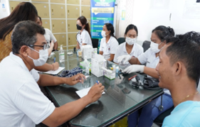 MINI MCU RSU PURI RAHARJA DENGAN PT AJ MANDIRI INHELATH INDONESIA DI PT JASA MARGA BALI TOL TANGGAL 