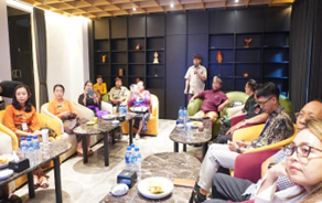 KEGIATAN  GATHERING  PUSKESMAS DAN KLINIK untuk mempererat hubungan antar provider 