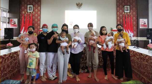 Kelas Pijat Bayi Sesi 2 RSU Puri Raharja Oleh dr. Kirana Budhiarta, M.Biomed, Sp.A